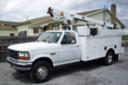 1996 FORD F-450 , 35FT.- BUCKET TRUCK
