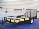 6' 4"X 12 Utility Trailers, Center Bar On Tongue ! Rubber Mounted